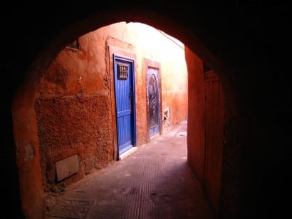 Marrakech alleyways